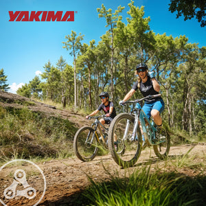 Yakima FullBack 2 Bike Capacity Trunk Bike Strap Rack with ZipStrips, Black