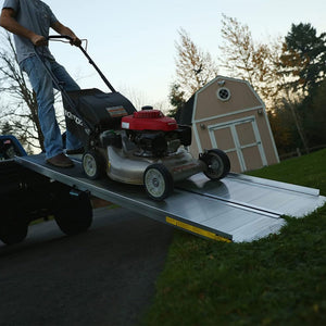 EZ-ACCESS TRAVERSE 6 Foot Aluminum Singlefold Portable Loading Ramp, Silver