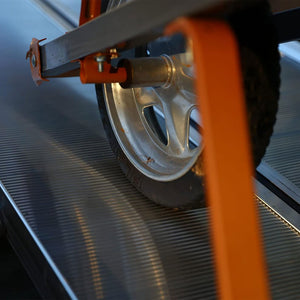 EZ-ACCESS TRAVERSE 6 Foot Aluminum Singlefold Portable Loading Ramp, Silver