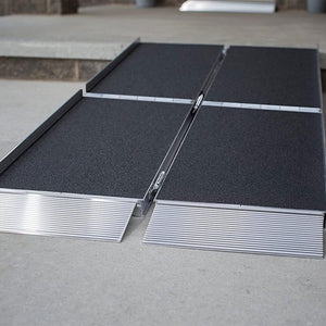 EZ-ACCESS SUITCASE 6 Foot TRIFOLD Portable Ramp with Surface That Resists Slips