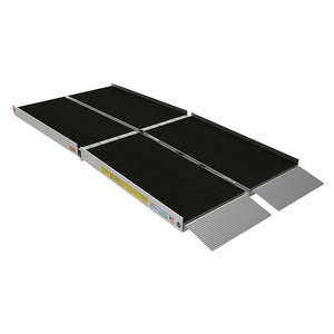 EZ-ACCESS SUITCASE 7 Foot TRIFOLD Portable Ramp with Surface That Resists Slips - TRAPSKI