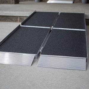 EZ-ACCESS SUITCASE 7 Foot TRIFOLD Portable Ramp with Surface That Resists Slips - TRAPSKI