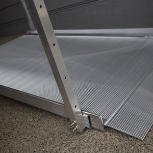 EZ-ACCESS GATEWAY 3G 3 Foot Solid Surface Aluminum Portable Wheelchair Ramp - TRAPSKI