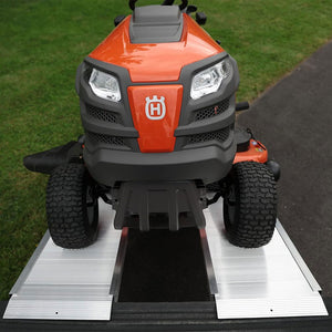 EZ-ACCESS TRAVERSE 4 Foot Singlefold Edgeless Portable Loading Ramp, Silver