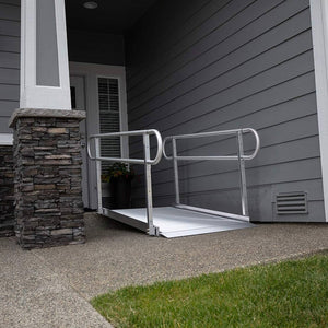 EZ-ACCESS GATEWAY 3G 7 Foot Solid Surface Aluminum Portable Wheelchair Ramp