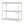 Design Ideas MeshWorks Metal Storage Wood Top Workbench Shelving Unit, White