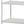 Design Ideas MeshWorks Metal Storage Wood Top Workbench Shelving Unit, White