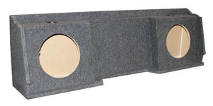 QPower Dual 12" Sub Box for Chevy Silverado & GMC Sierra XCab Classic 1999-2006