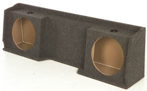 QPower Dual 12" Sub Box for Chevy Silverado & GMC Sierra XCab Classic 1999-2006