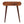 Solid Wood Mini Round Chestnut Fold Vanity