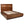 Tolt River - Queen 4 Piece Storage Bedroom Set - Walnut Brown