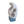 Abstract Water Fountain With Base With Light, For Indoor And Outdoor - White / Blue