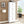 Tall Storage Cabinet With 8 Doors And 4 Shelves, Wall Storage Cabinet For Living Room, Kitchen, Office, Bedroom, Bathroom