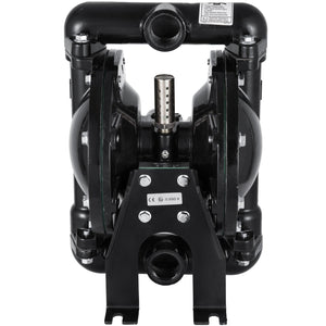 Air-Operated Double Diaphragm Pump 1 Inch Inlet Outlet Aluminum 35 GPM Max 120PSI