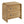 2 Drawer Nightstand With USB Charging - Brown