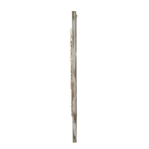 Feather Wing Wall Panels With Distressed, Rectangle Hanging Wall Art (Set of 2) - Multicolor