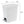 Sterilite 2.7 Gallon Rectangular Step On Trash Bin Wastebasket, White (2 Pack) - TRAPSKI