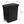 Sterilite 2.7 Gallon Rectangular Step On Trash Bin Wastebasket, Black (4 Pack)