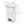 Sterilite 11.9 Gal Rectangle Step On Trash Kitchen Wastebasket, White (12 Pack)