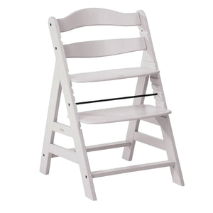 hauck Alpha+ Grow Along Seat, Adjustable Wooden Chair, Beechwood, Creme Finish - TRAPSKI