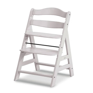 hauck Alpha+ Grow Along Seat, Adjustable Wooden Chair, Beechwood, Creme Finish - TRAPSKI