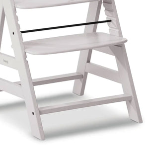 hauck Alpha+ Grow Along Seat, Adjustable Wooden Chair, Beechwood, Creme Finish - TRAPSKI