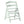 hauck Alpha+ Grow Along Seat, Adjustable Wooden Chair, Beechwood, Mint Finish