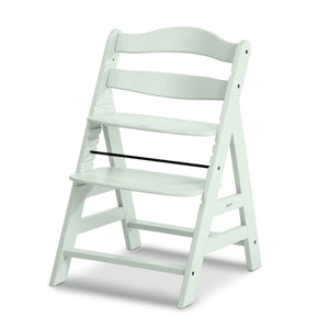 hauck Alpha+ Grow Along Seat, Adjustable Wooden Chair, Beechwood, Mint Finish