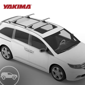 Yakima Tracks 54 in. Roof Rack System Compatible w/TrackTower & Skyline Towers