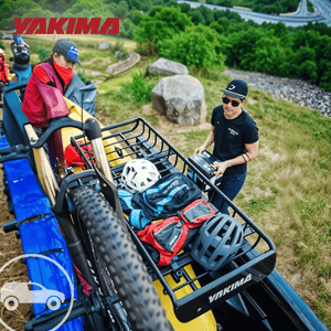 YAKIMA Locking Brackets for Securing Rooftop Cargo Warrior Baskets, Set of 2