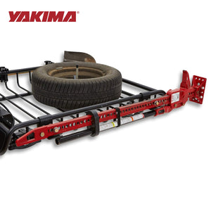 Yakima Hi-Lift Jack Bracket Secures One Hi-Lift Jack For Any Warrior Basket, Red