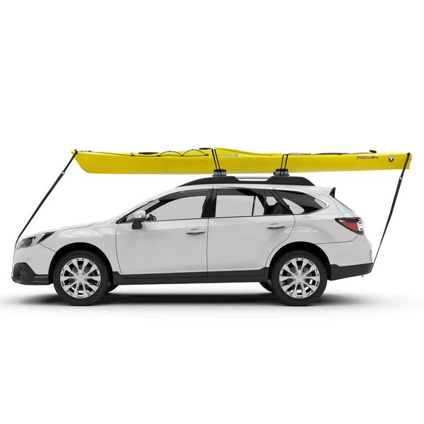 YAKIMA EvenKeel Saddle Style Rooftop Mounted Boat Rack for Vehicles, Set of 4