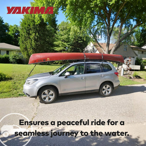 Yakima KeelOver Rooftop Single Canoe Mount Strap & Bow Secure Vehicle Attachment
