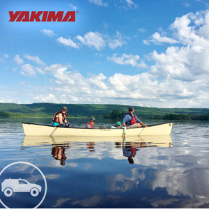 Yakima KeelOver Rooftop Single Canoe Mount Strap & Bow Secure Vehicle Attachment