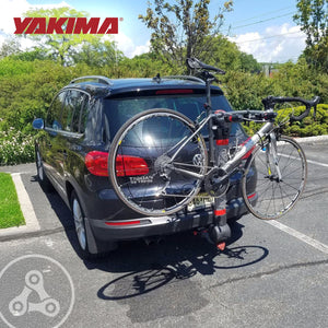 Yakima RidgeBack Tilt Away Hitch Bike Rack Holds 2 Bikes for Cars, SUVs, Trucks