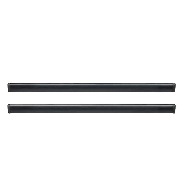 YAKIMA 60 Inch Steel CoreBar Aerodynamic Roof Rack Crossbars, Black, Set of 2