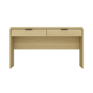 Grace - Office Desk & 2 Drawers - Oak