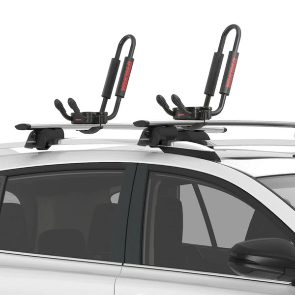 YAKIMA JayHook J-Cradle Rooftop 1 Kayak Mount, Roof Rack w/Padding & Tie Downs