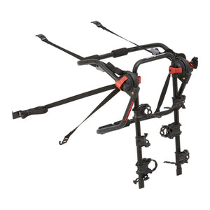 Yakima HangOut Car Trunk Compact Foldable 3 Bicycle Mount Rack Carrier, Black