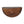 Solid Wood Chestnut Crescent Floating Nightstand