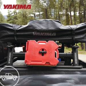 Yakima OutPost HD (Towers Only) Mid Height Heavy Duty Truck Bed Rack, Black