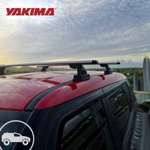 YAKIMA Landing Pad 21 Fixed Point Gear Mount Base Kit for Vehicle Roof Ditch