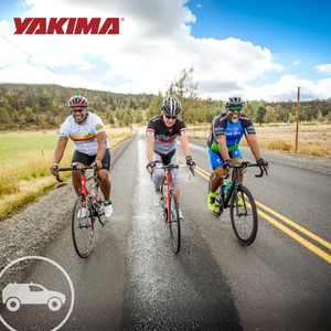 YAKIMA 84 by 49 Inch LockNLoad 3 Bar System Heavy Duty Roof Rack Platform, Black