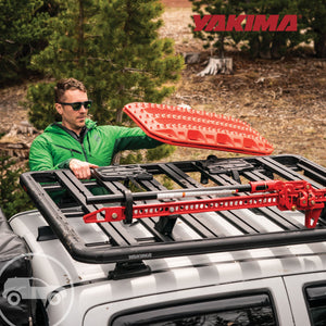 YAKIMA 84 by 54 Inch LockNLoad 3 Bar System Heavy Duty Roof Rack Platform, Black