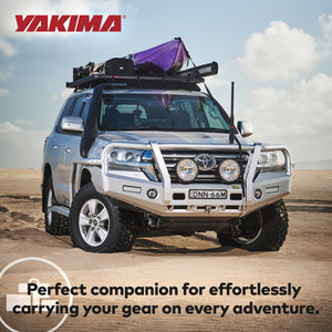 Yakima 60 by 54 Inch LockNLoad 3 Bar System Heavy Duty Roof Rack Platform, Black