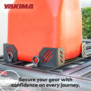 YAKIMA LockNLoad Platform Corner Bracket Kit with T Slot Gear Braces, Set of 4