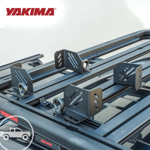 YAKIMA LockNLoad Platform Corner Bracket Kit with T Slot Gear Braces, Set of 4