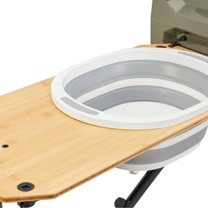 Yakima EXO OpenRange Deluxe Outdoor Camp Kitchen Cooking Storage System, Gray