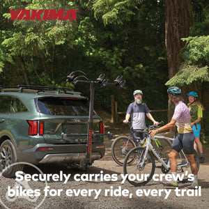 Yakima HangTight 4 Vertical Hanging Hitch Bike Rack for 2 Inch Hitch Receivers