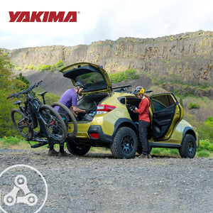 Yakima StageTwo Premium 4 Bike Tray Hitch Bike Rack Compatible w/ 52" Wheelbases